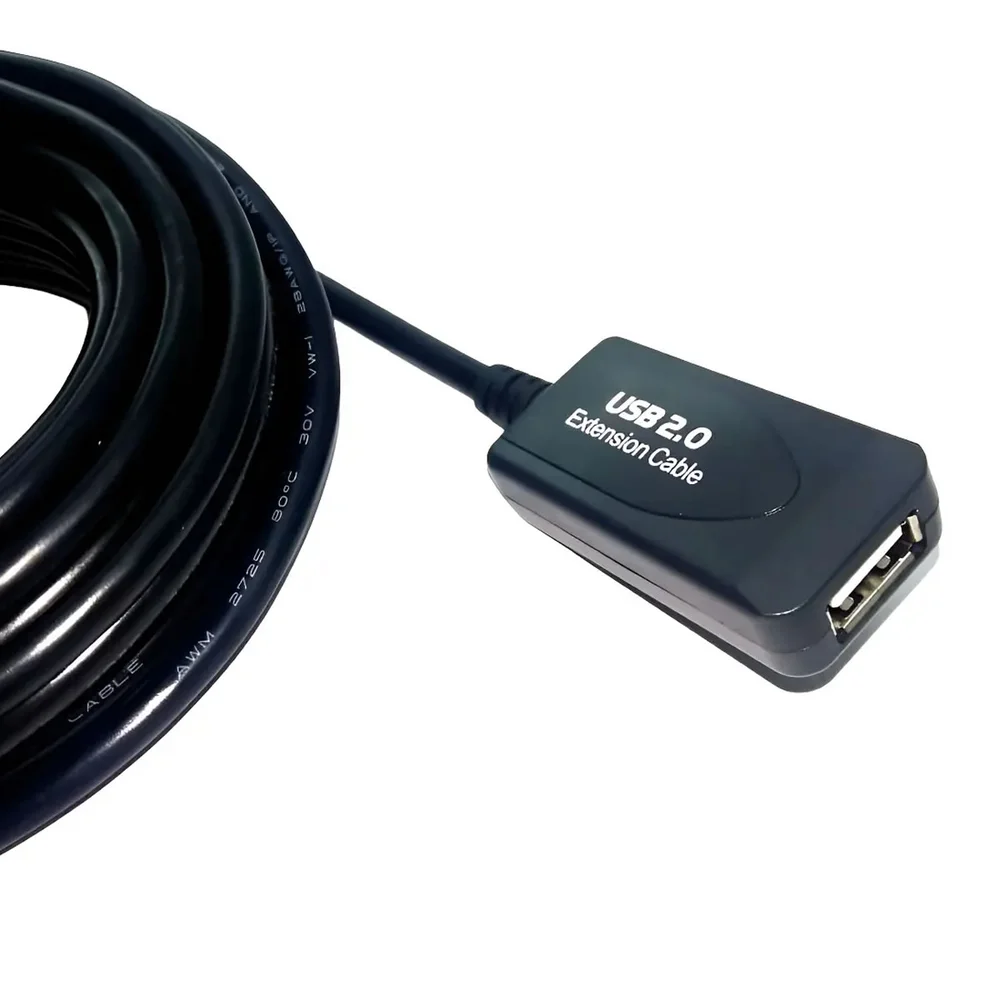Imagem 5 de 5 do produto Extensor Repetidor USB 15 Metros Preto Win Cabos