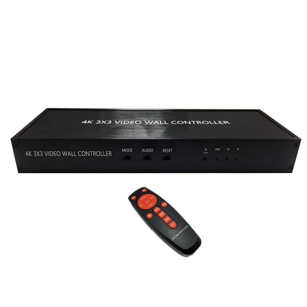 Imagem 4 de 5 do produto Controlador HDMI Win Cabos Video Wall, 1 Entrada, 9 Saídas, 1080P, Suporte 4K, Bivolt