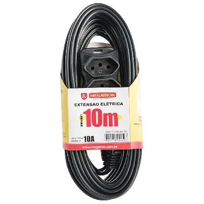 Extensao Megacabos PT 59 Cabo PP Plano 3 X 0.75, 10 Metros — foto 4