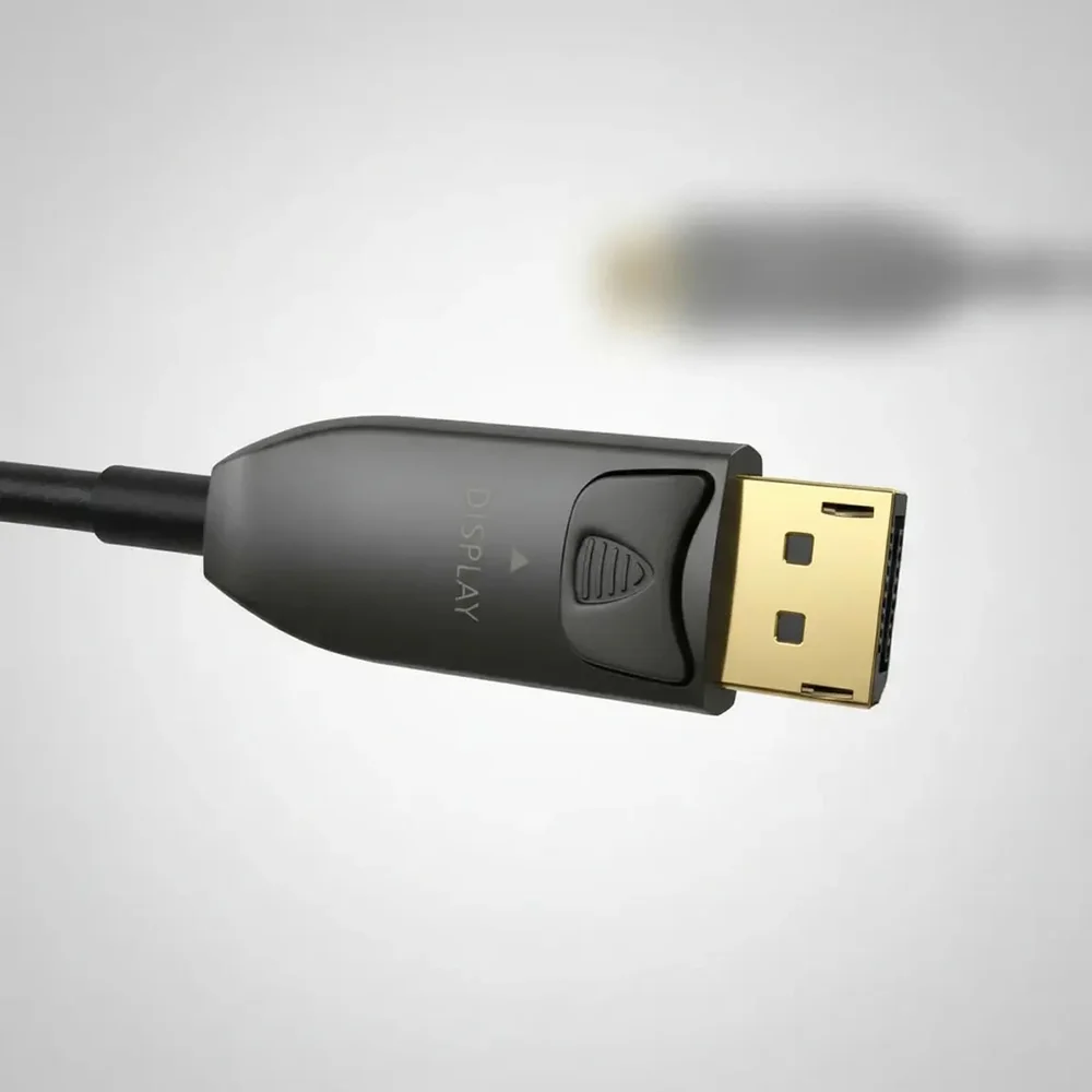 Imagem 3 de 5 do produto Cabo Displayport Win Cabos 1.4 Conector Ouro 8k X 4k 32gbps, 7 Metros
