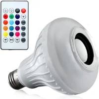 Lâmpada LED Partyball, Music Bulb, Bluetooth, Bulbo, RGBW, Festa, Quarto, DJ