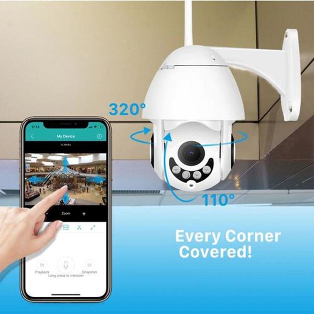 Imagem 4 de 5 do produto Câmera Ip Wifi Externa Dome Prova De Água