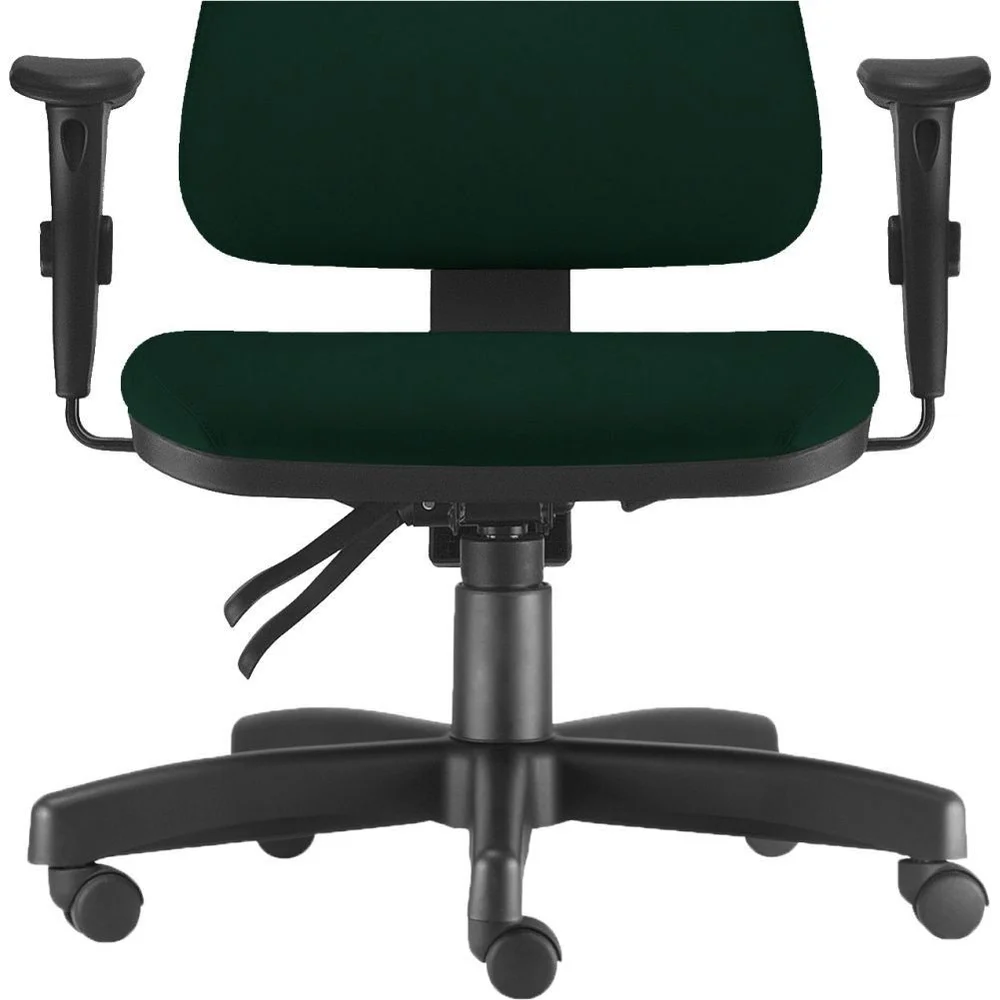 Imagem 2 de 4 do produto Cadeira De Escritório Giratória, Executiva Ergonômica, Sky L02, Crepe/Verde Musgo - Lyam Decor