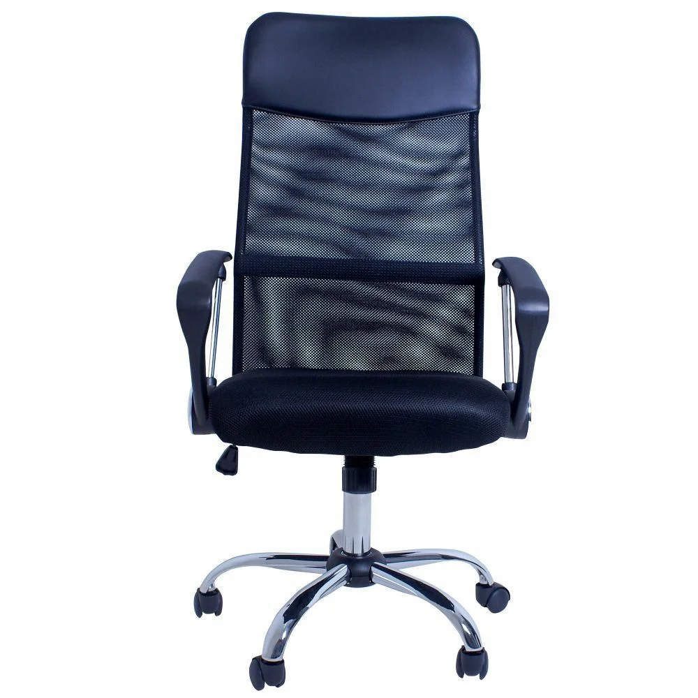 Imagem 3 de 5 do produto Kit - 2 Cadeiras Giratórias Para Escritório, Excellence Office F03, Preto - Lyam Decor