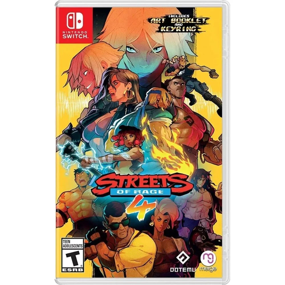 Streets of Rage 4 ベアナックル４Limited Runスイッチ Jogo Streets Of Rage 4 Steard Edition Switch