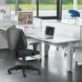 Cadeira Giratória Job L02 Executiva, Ergonômica Escritório, Crepe Verde Musgo - Lyam Decor