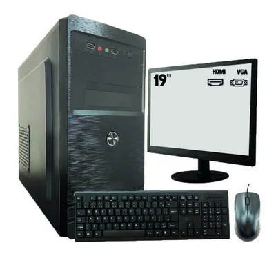 Computador Completo Intel Core I3, Memória RAM 4GB, SSD 120GB