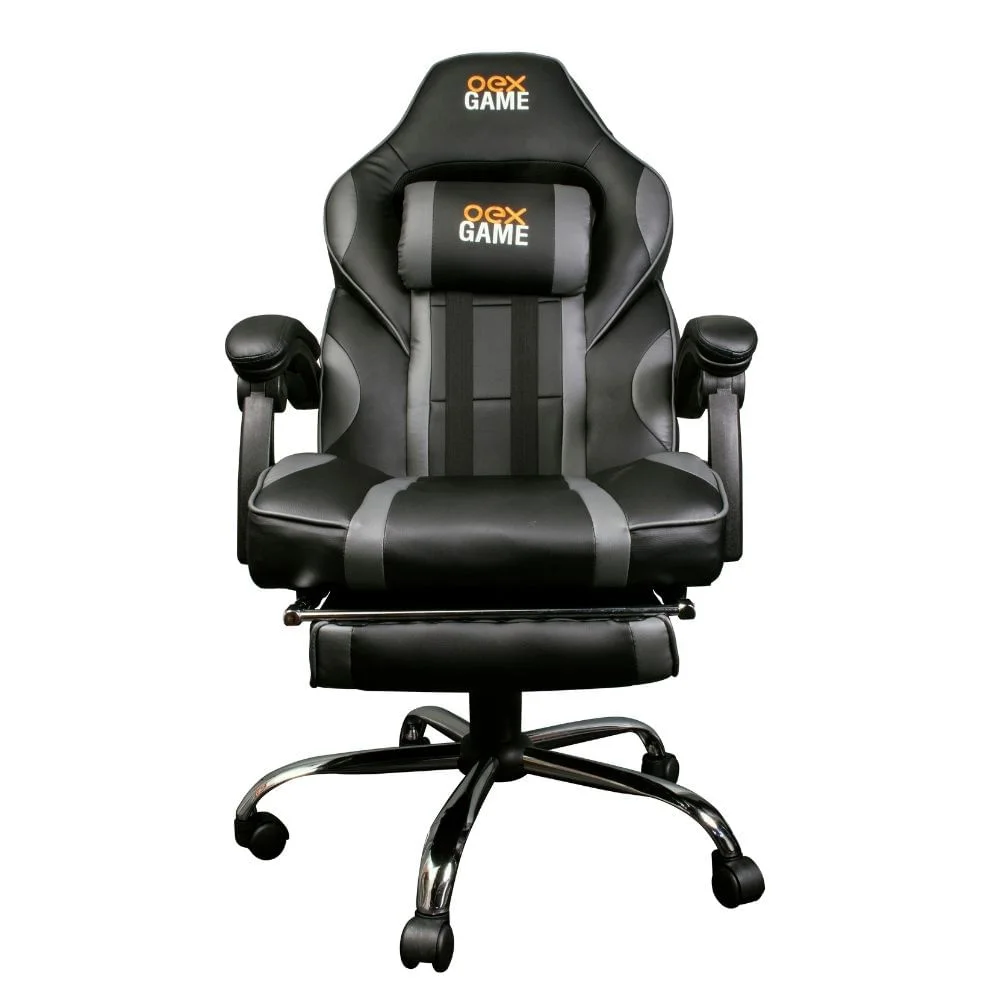 Cadeira Gamer OEX Game Gc300 até 180kg Preto