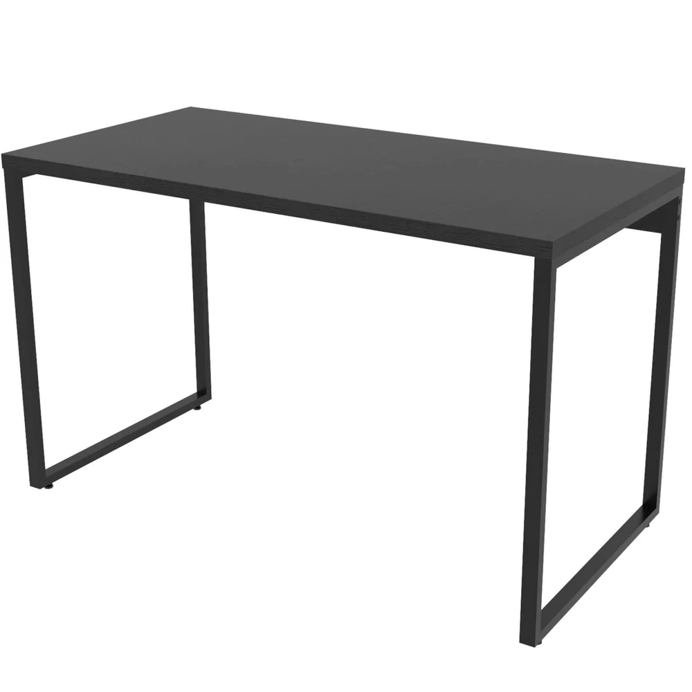 Imagem 5 de 5 do produto Mesa Para Escritório Lyam Decor Home Office Estilo Industrial Form C01 120 Cm Preto Onix