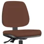 Kit - 02 Cadeiras Caixa Alta Giratória, Job L02, Suede Marrom - Lyam Decor