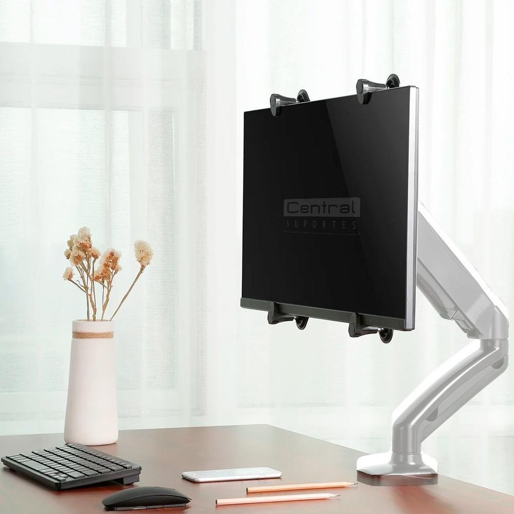 Imagem 2 de 5 do produto Adaptador Vesa Para Monitor De 13 A 27 Polegadas, Sem Furação Vesa - Adpsv-X4