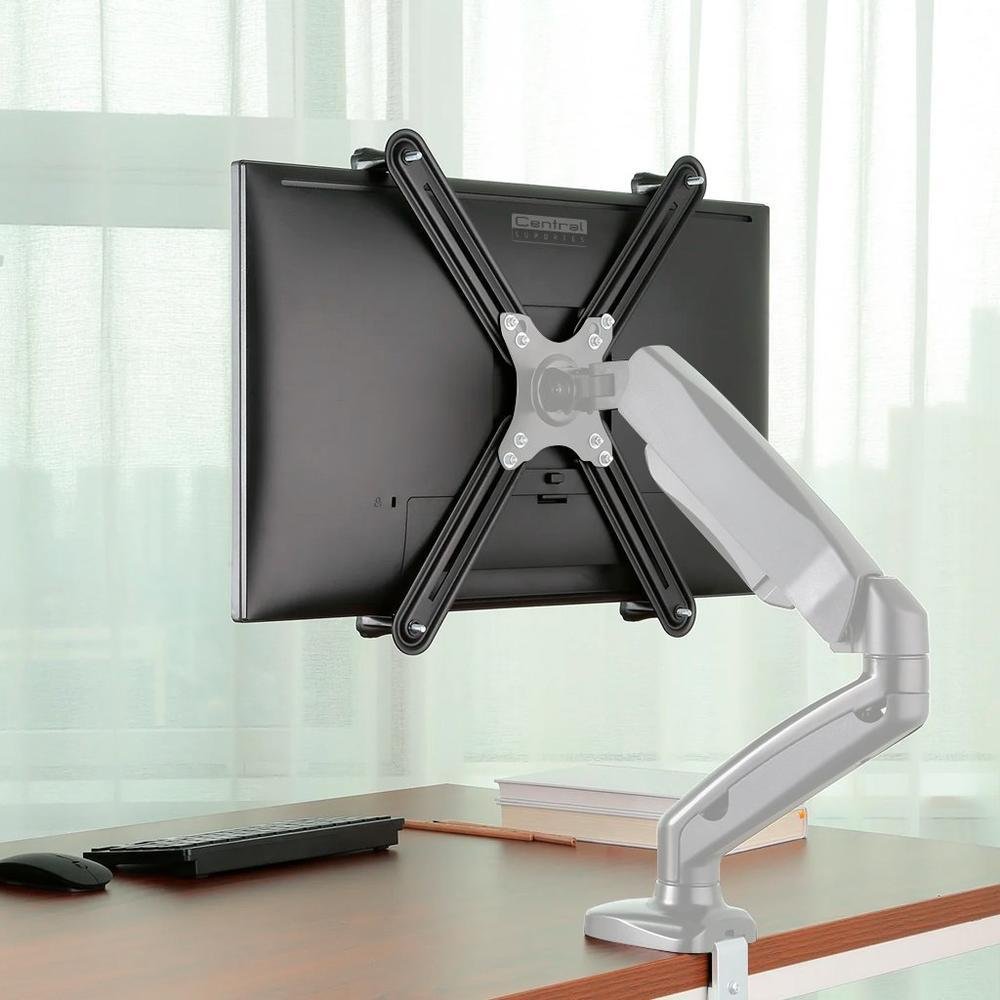 Imagem 3 de 5 do produto Adaptador Vesa Para Monitor De 13 A 27 Polegadas, Sem Furação Vesa - Adpsv-X4