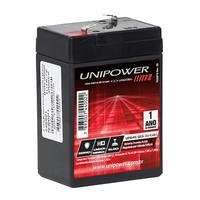 Bateria 6V 4.5Ah Selada para Brinquedos Centrais de Alarme Balanças Iluminação VRLA Unicoba Unipower UP645SEG Bateria é um item cada vez mais comum pa