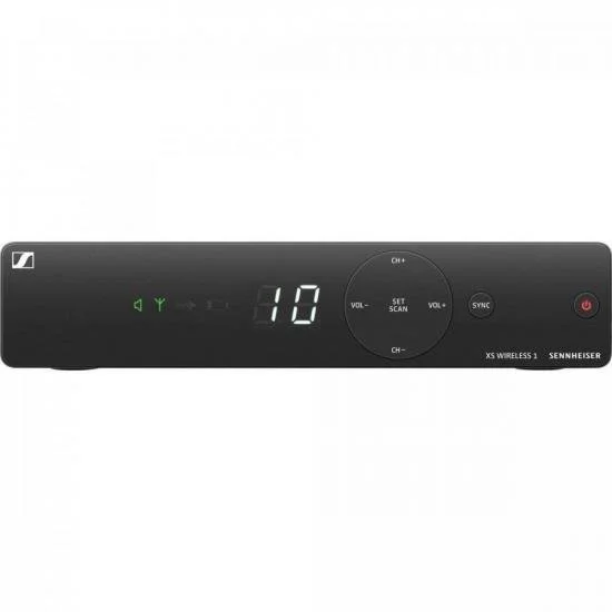 Imagem 2 de 5 do produto Microfone Sem Fio Sennheiser, 10 Canais - XSW1-825-A