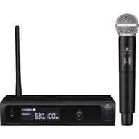Microfone Sem Fio De Mao Uhf Hsf-101 Harmonics