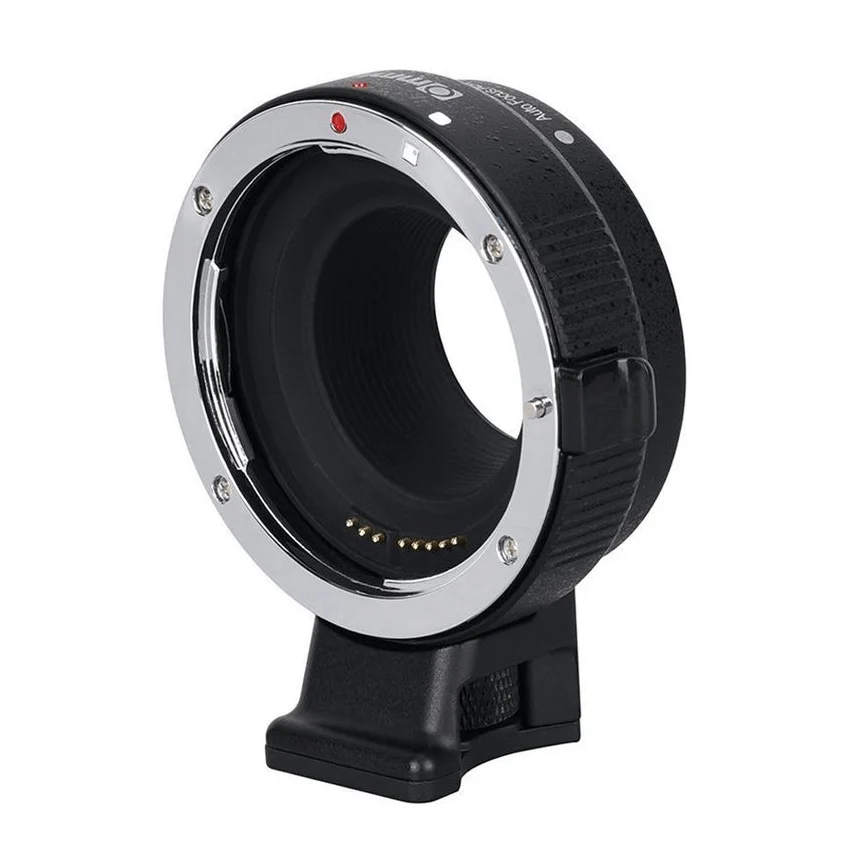 Imagem 1 de 5 do produto Adaptador Commlite Cm-ef-eosm Montagem Lentes Ef Em Câmeras Canon Eos-m Com Foco Eletrônico