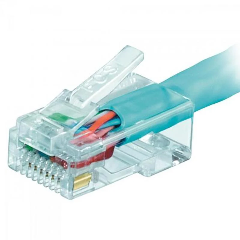 Imagem 4 de 4 do produto Cabo De Rede Utp (Patch Cord) Rj45 Cat 5e, 2.50 Metros, Azul - Furukawa T568a