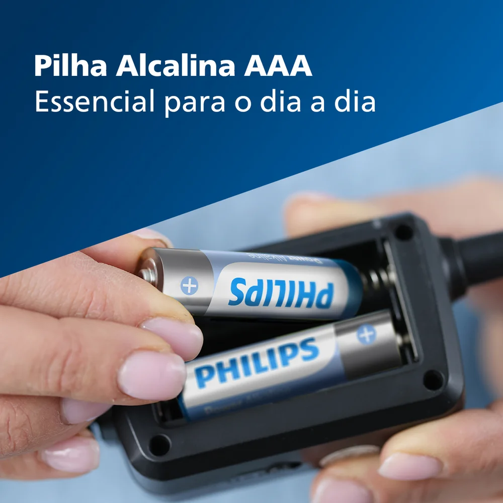 Imagem 2 de 5 do produto Pilhas Alcalinas Aaa Blister Com 2 Unidades Lr03p2b/59