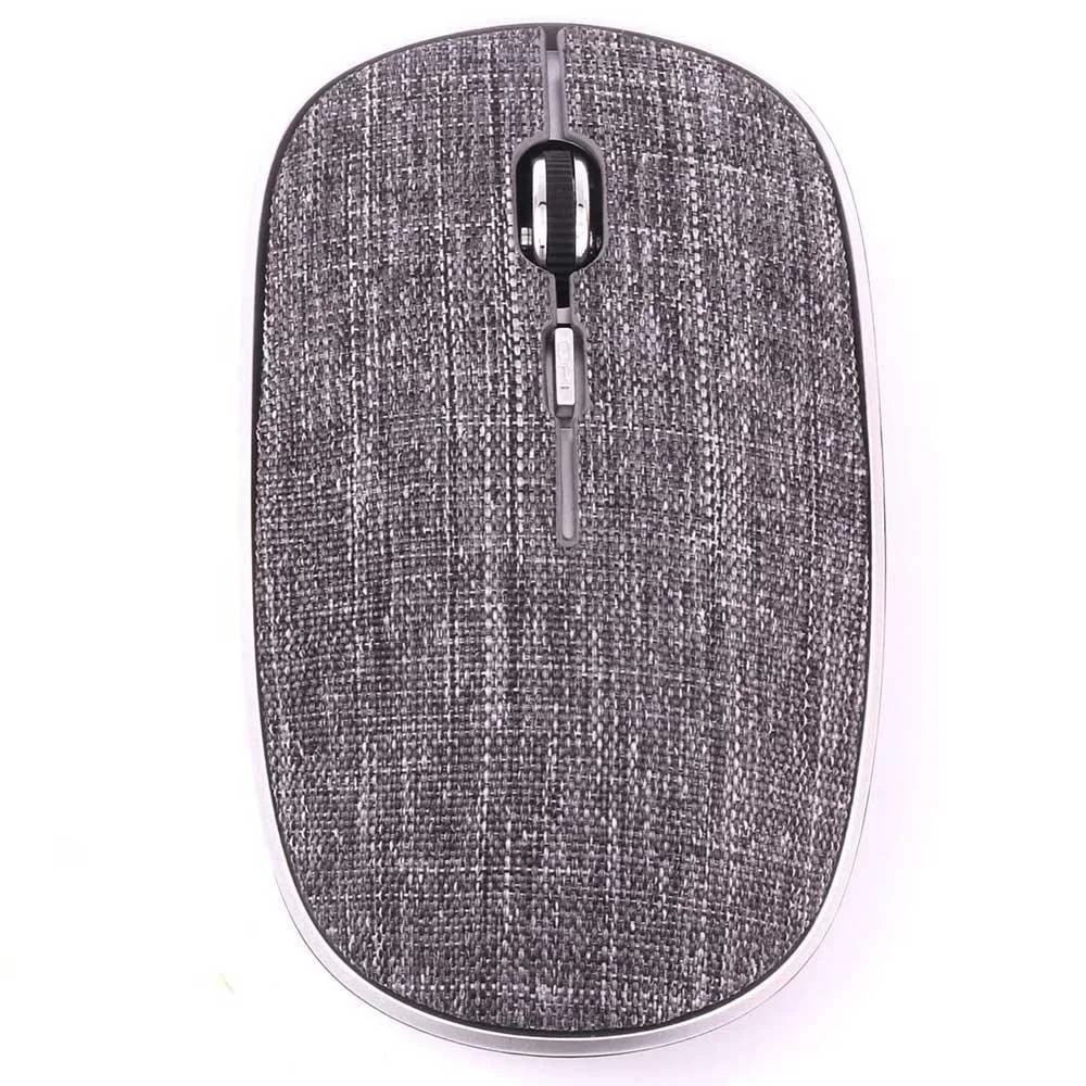 Imagem 4 de 4 do produto Mouse Oex Twill Sem Fio Bluetooth Em Tecido Ms600 Cinza - Oex