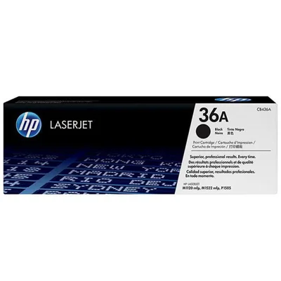 Toner Laserjet 36a Preto - Cb436ab 1 Un Hp