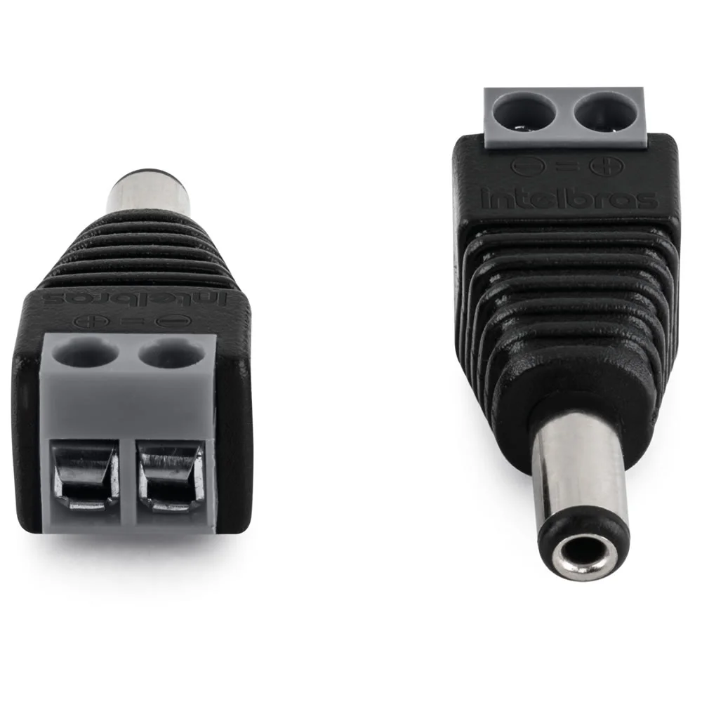 Imagem 3 de 3 do produto Conector para Câmera P4 Macho Conex 1000 Intelbras, 10 Unidades