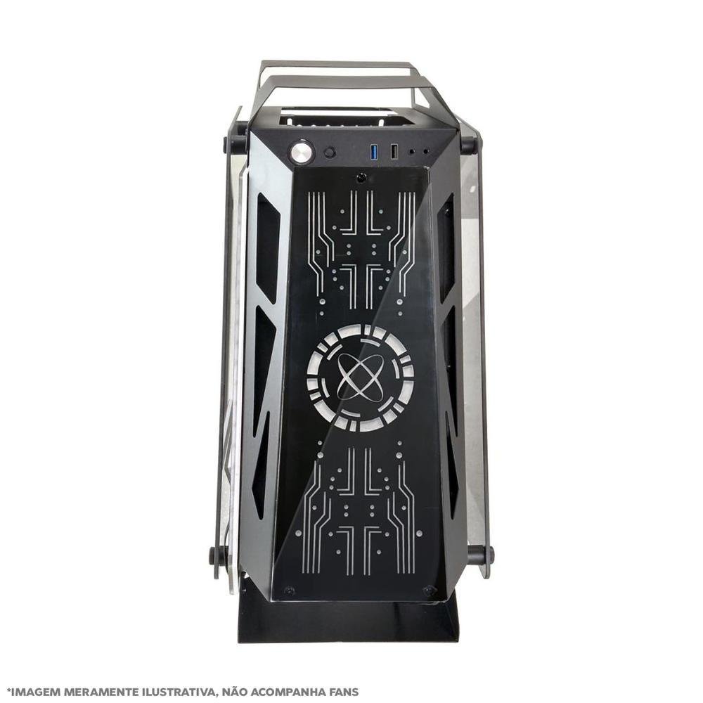 Imagem 3 de 5 do produto Gabinete Gamer Gs Lumine Cglkl06p Pixxo