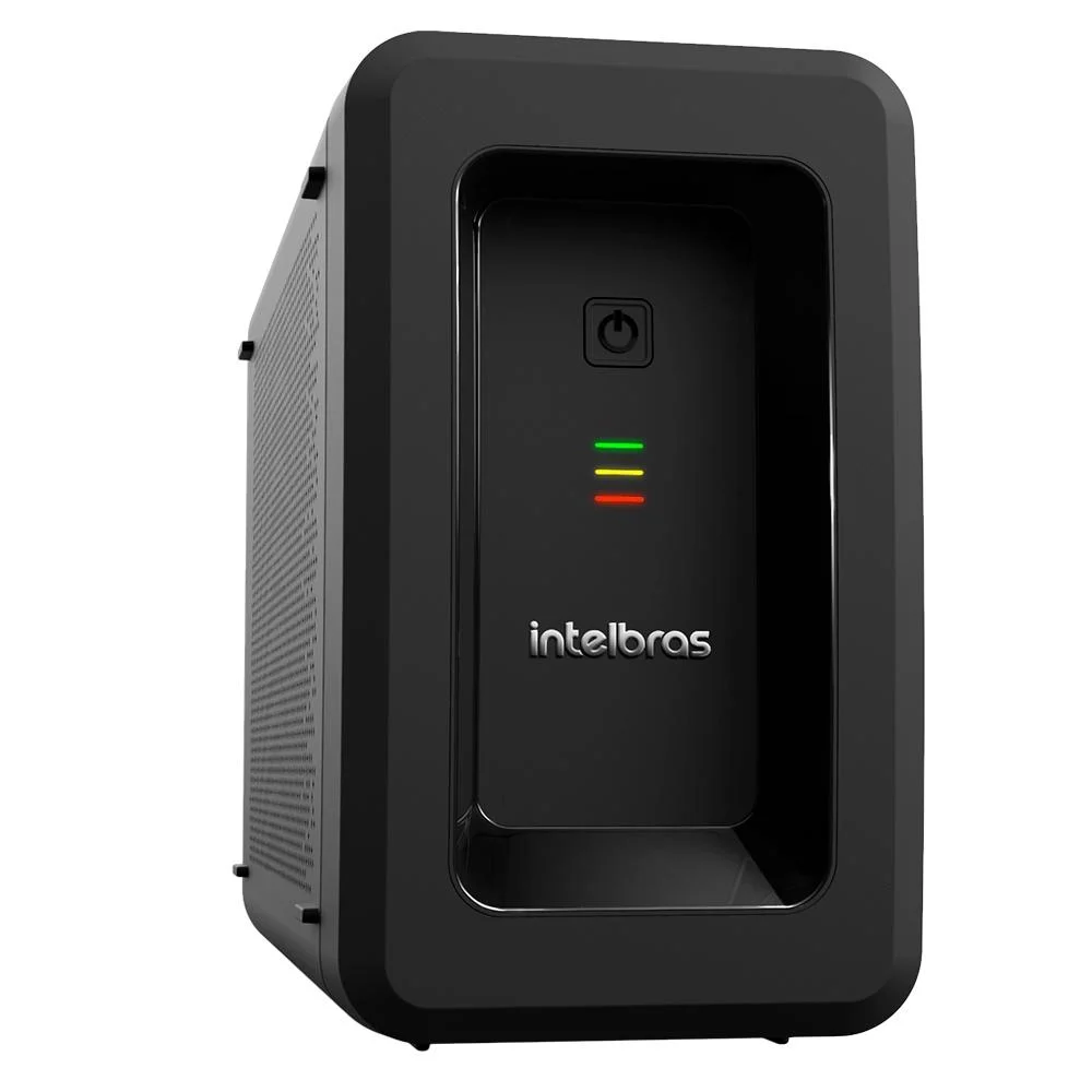 Imagem 5 de 5 do produto Nobreak Intelbras 1200va Attiv, Monovolt 120v, 8 Tomadas 2x, Baterias 12v, 7ah, 4822207, Preto