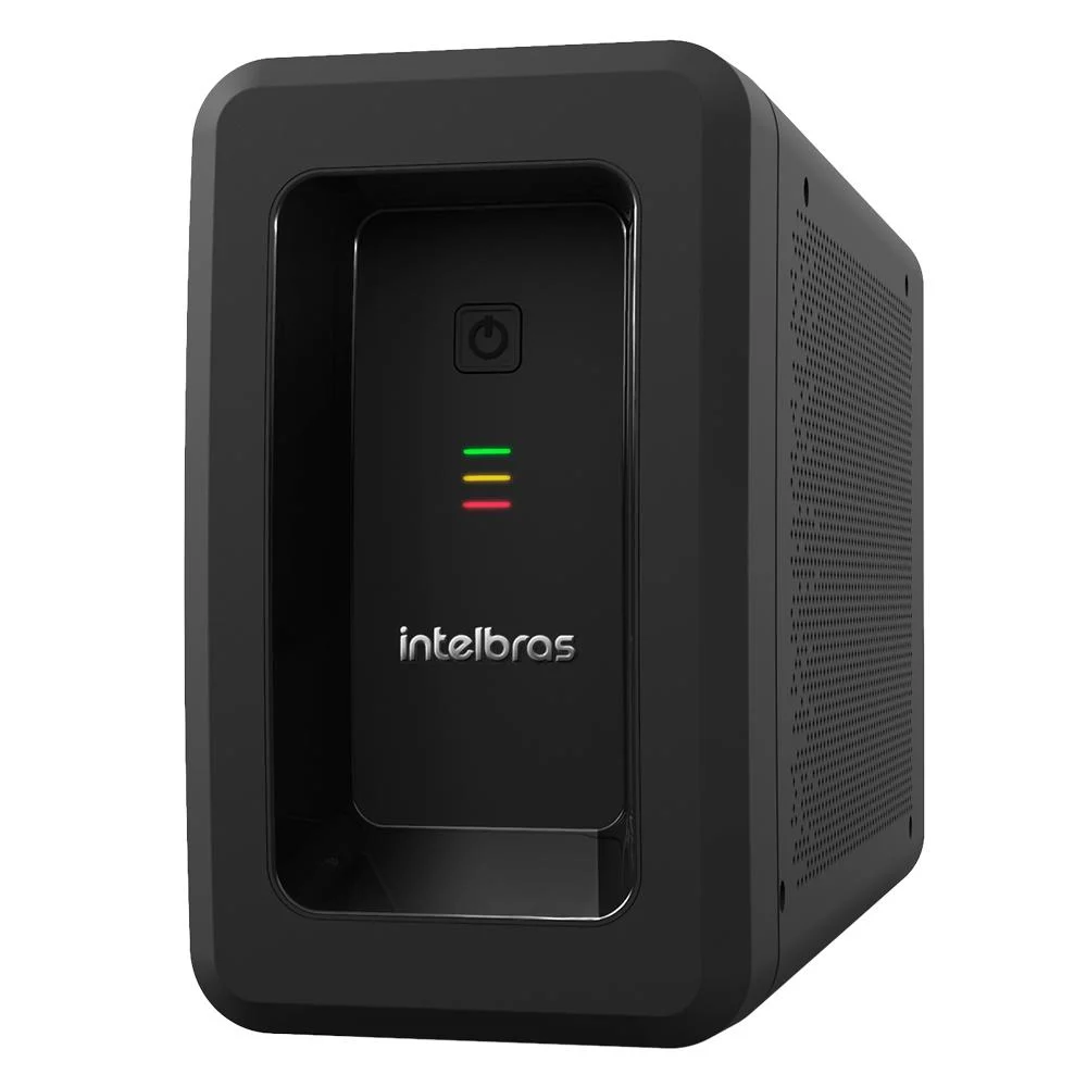 Imagem 5 de 5 do produto Nobreak Intelbras 1200va Attiv, Monovolt 120v, 8 Tomadas 2x, Baterias 12v, 7ah, 4822207, Preto