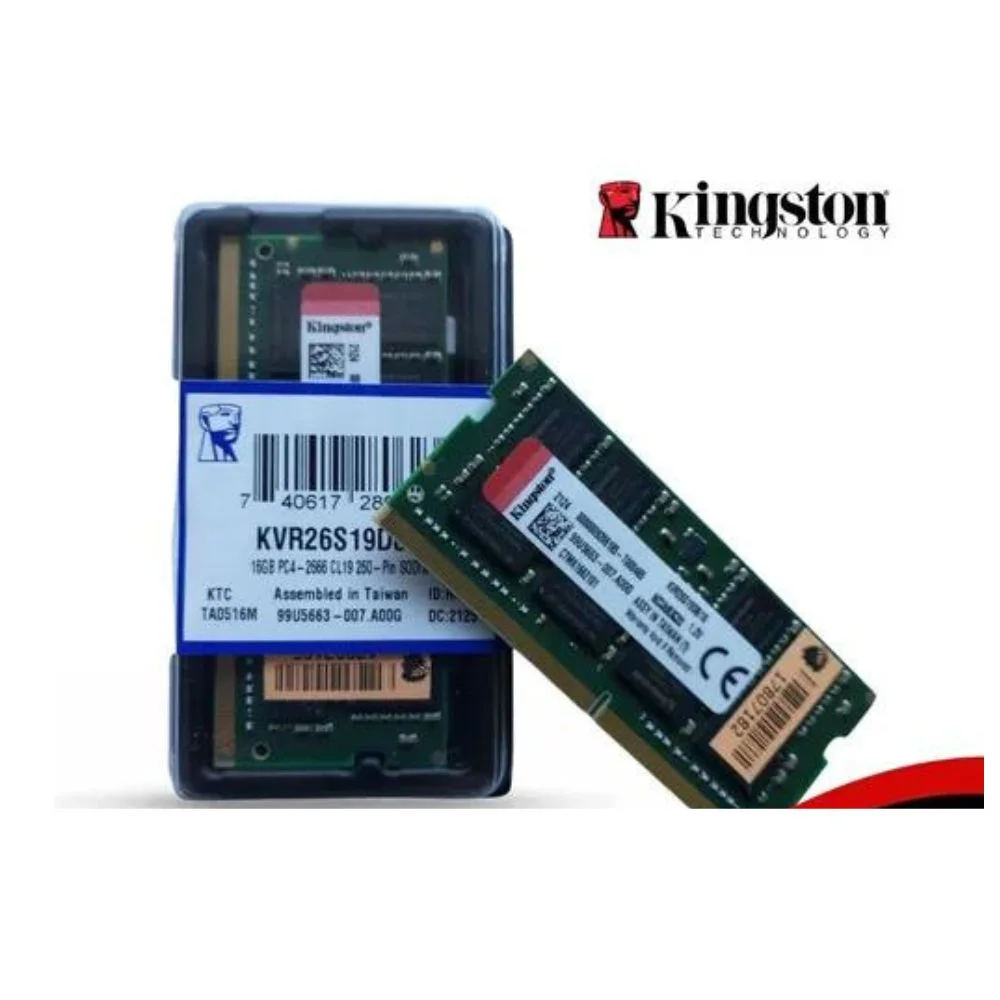 Memoria Notebook Kvr26s19d816 KaBuM