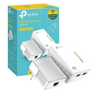 Extensor De Wifi E Ethernet Tp-link Powerline Av600 - 2 Unidades | KaBuM!