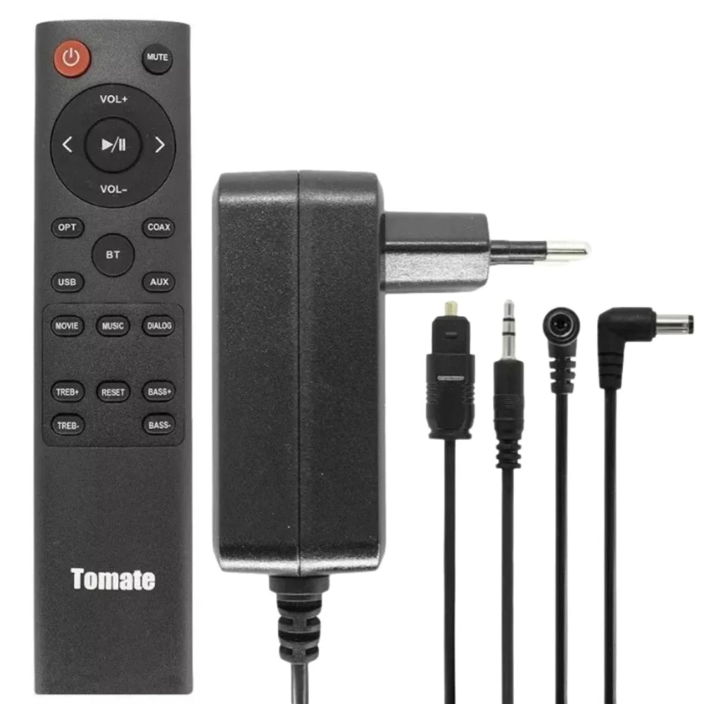 Imagem 5 de 5 do produto Soundbar Tomate Bluetooth, 110W, Canais de áudio 2.0 - MTS-2022