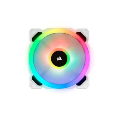 Cooler FAN Corsair LL120, 120mm, RGB, White - CO-9050091-WW