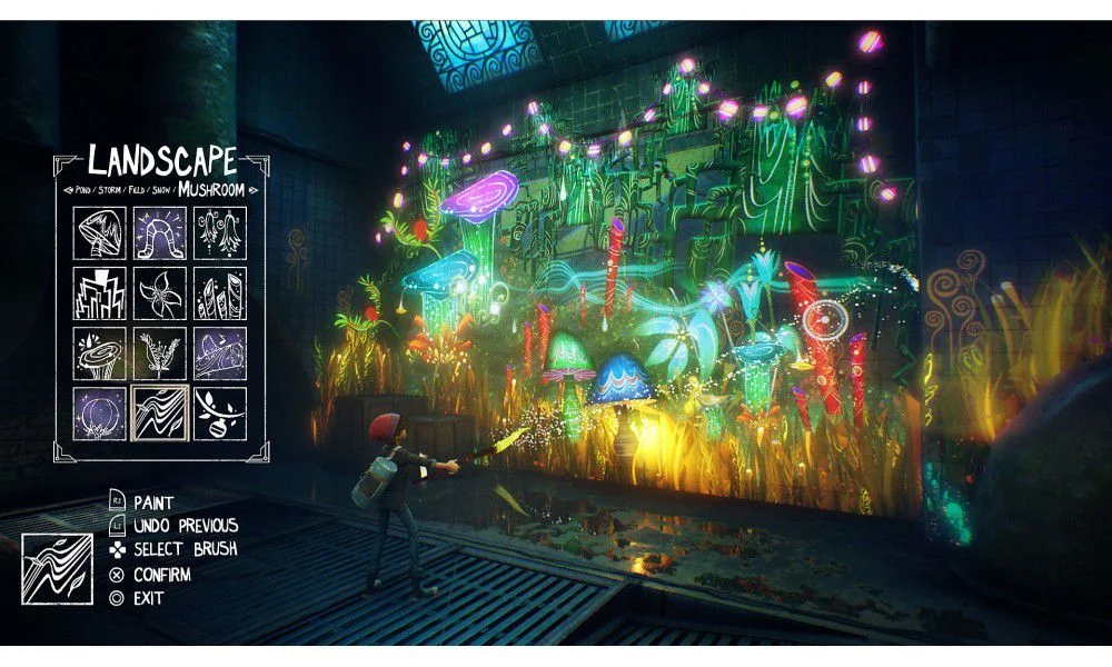 Imagem 2 de 5 do produto Jogo Concrete Genie Ps4 Pixelopus