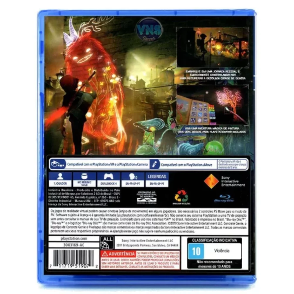 Imagem 4 de 5 do produto Jogo Concrete Genie Ps4 Pixelopus