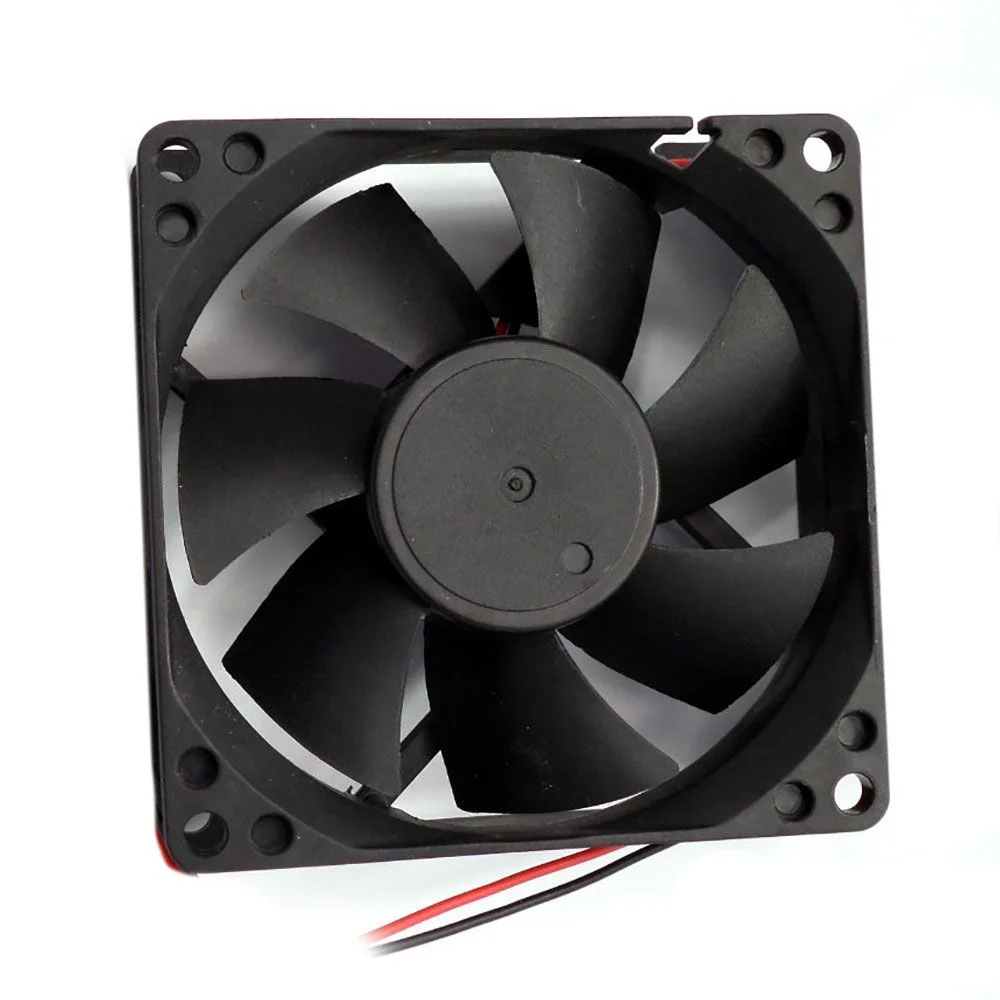 Cooler FAN GV, 80x80mm, 25mm, 3-pinos, 12V, Col.008 4