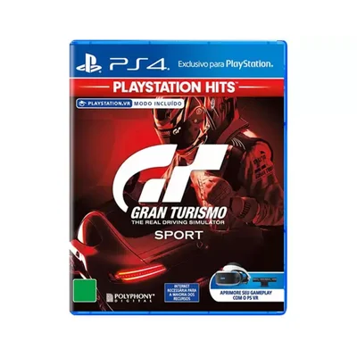 Gran Turismo Sport Ps4 P4DA00734701FGM KaBuM