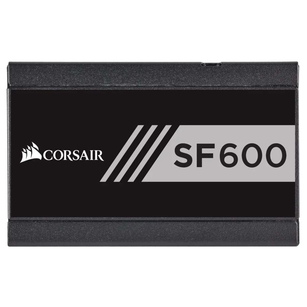 Fonte Corsair SFX SF600, 600W, 80 Plus Gold, Modular, PFC Ativo - CP-9020105-WW Fonte Corsair SFX SF600, 600W, 80 Plus Gold, Modular, PFC Ativo - CP-9020105-WW