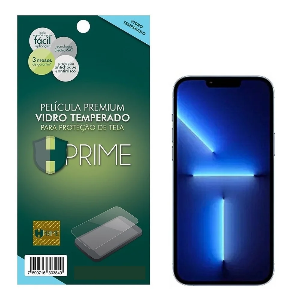 Película Hprime Vidro Temperado 9h Apple Iphone 13 / 13 Pro