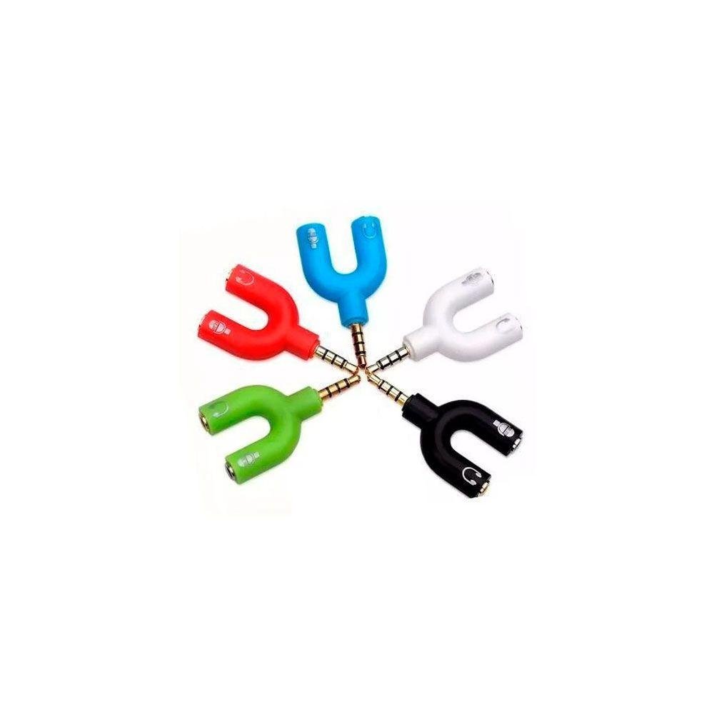 Imagem 3 de 5 do produto Mini Adaptador Y P2 P3 P Fone E Microfone Xbox One P4