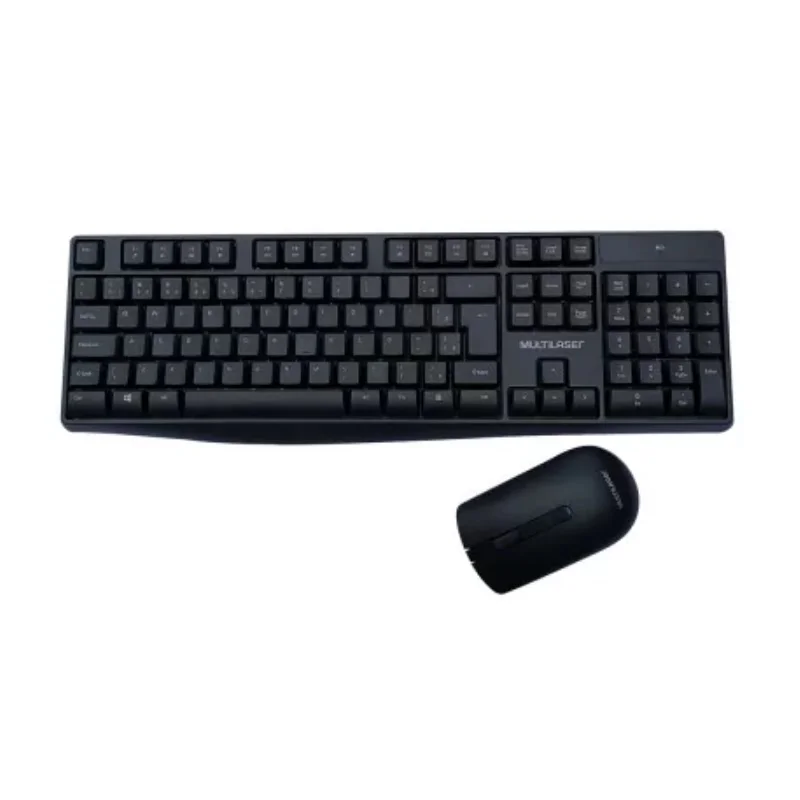 Imagem 3 de 5 do produto Kit Teclado E Mouse Sem Fio, 2.4ghz, Multimídia Usb Com Pilhas - Tc270