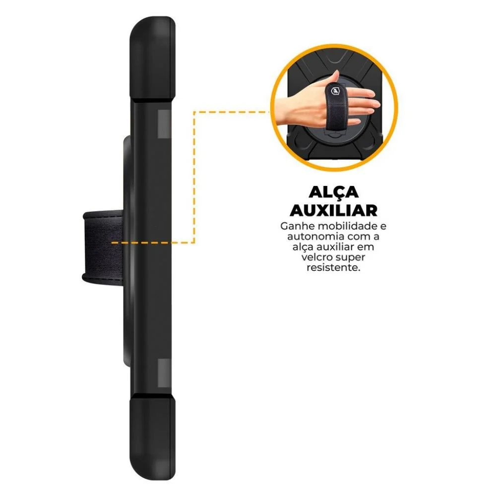 Imagem 3 de 4 do produto Capa Gorila Shield Phantom, Para Ipad Mini 4/5, Resistente à Quedas, Arranhões e Respingos