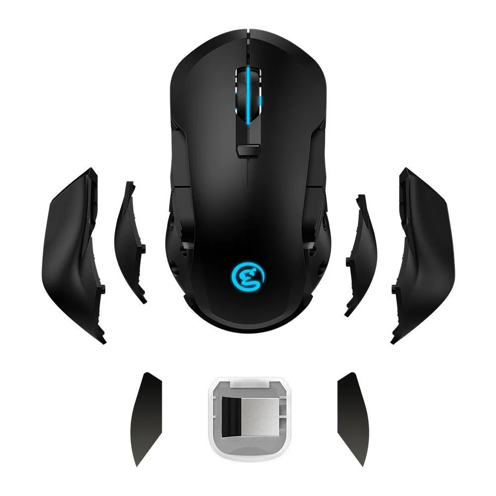 Imagem 3 de 4 do produto Mouse Gamer Gamesir, Sem Fio, 16000 DPI, Com Ajuste De Peso, Preto - Gm300