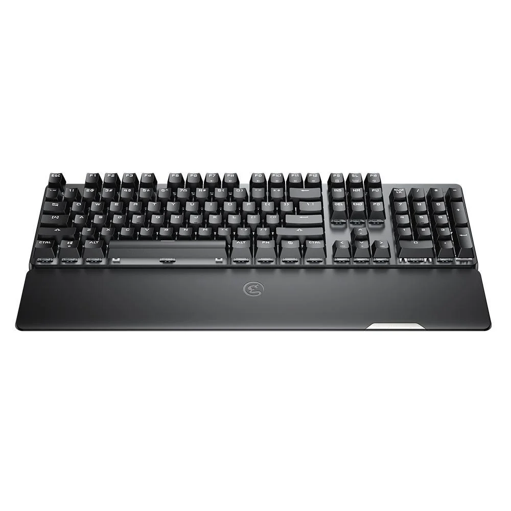Imagem 3 de 3 do produto Teclado Gamer Mecânico Gamesir Sem Fio, Wireless, Bluetooth E USB, Switch TTC Blue, Preto - GK300