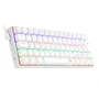 Teclado Mecânico Gamer Redragon Lakshmi, LED Rainbow, Switch Azul, Rollover N-Key, Doubleshot ABS, ABNT2 - K606w-r