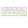 Teclado Mecânico Gamer Redragon Lakshmi, LED Rainbow, Switch Azul, Rollover N-Key, Doubleshot ABS, ABNT2 - K606w-r