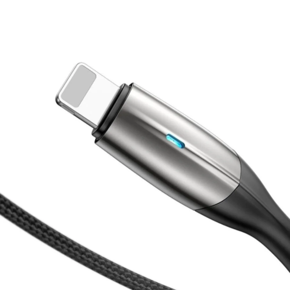 Imagem 4 de 5 do produto Cabo Usb Lightning Baseus Reforcado Horizontal 2m Calsp-c01