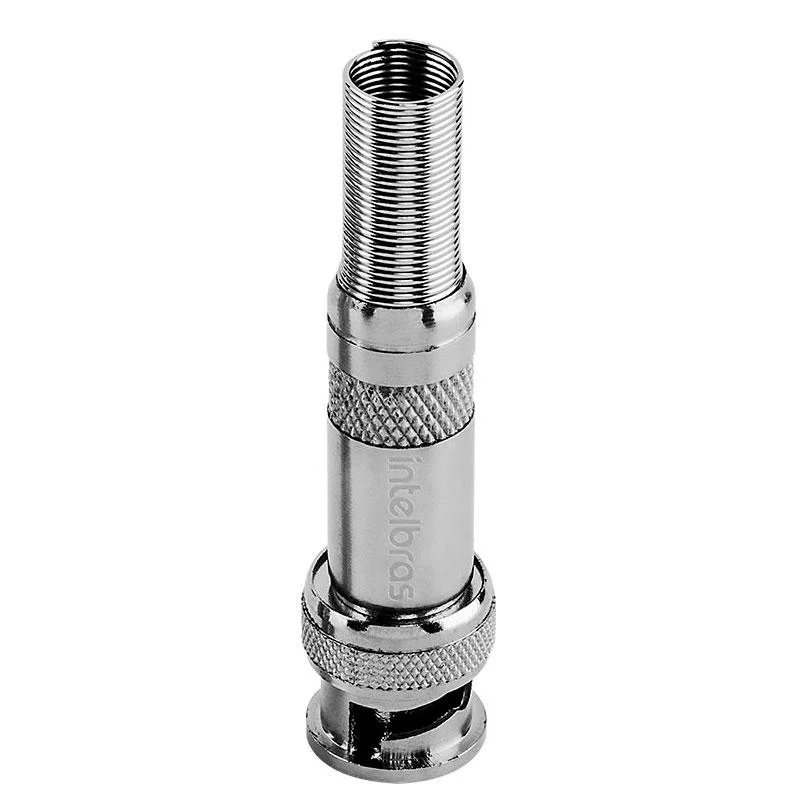 Imagem 4 de 4 do produto Conector Bnc Macho Com Mola E Parafuso - Intelbras Conex 1000 Bnc Mola - Unidade