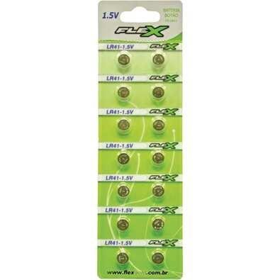 Pilha Bateria Botão Lr41 1.5v. Ct Com 14