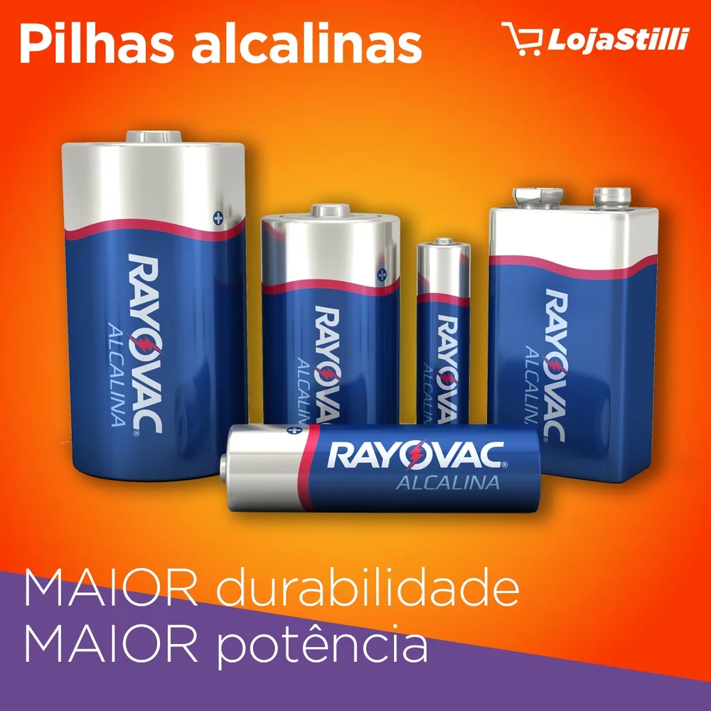 Pilha Alcalina Grande D2 Com 2 20220