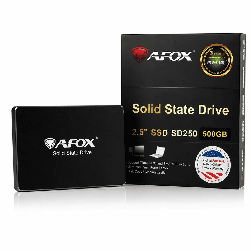 SSD Afox 500GB 3 Sata - SD250-500GN